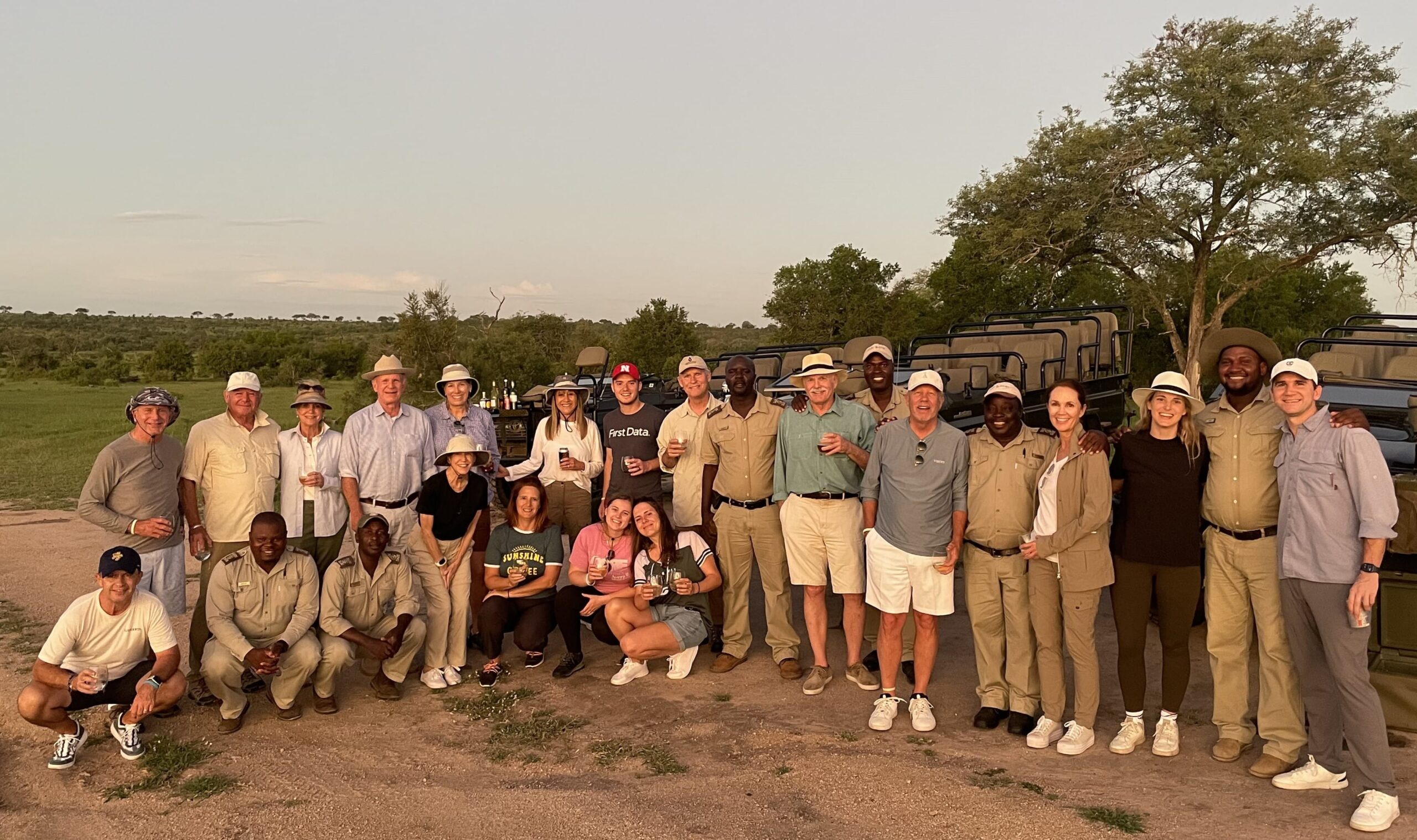 A Kent World Travel group on safari, from their own gallery